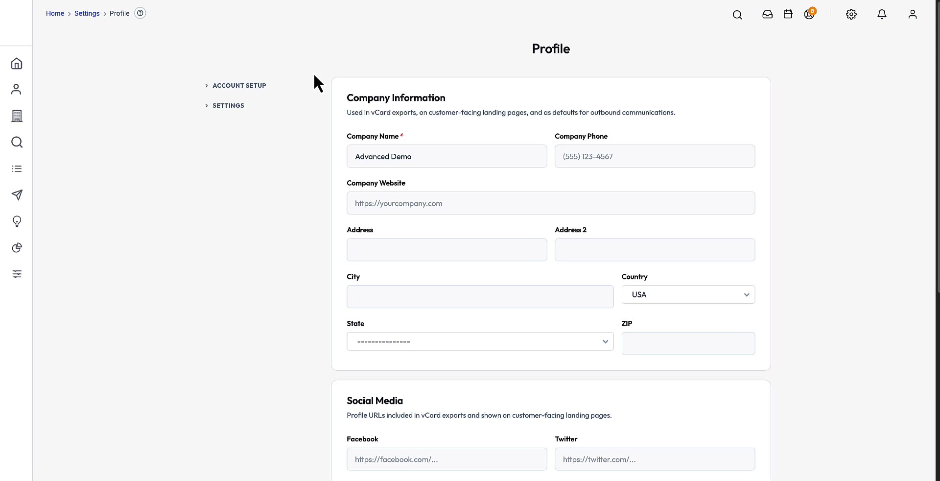 Account setup thumbnail